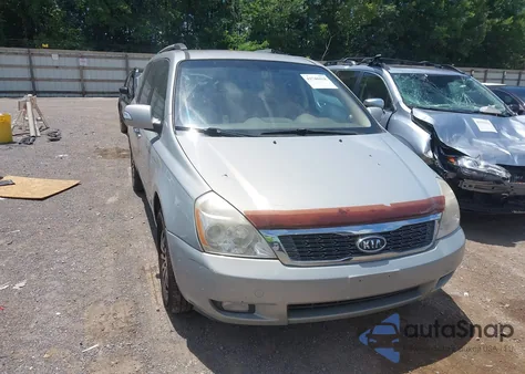 2012 Kia Sedona Ex z USA, uszkodzony, nr VIN KNDMH4C76C6465314